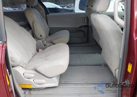 2013 Toyota Sienna L V6 7 Passenger from USA, damaged, VIN 5TDZK3DC5DS330419